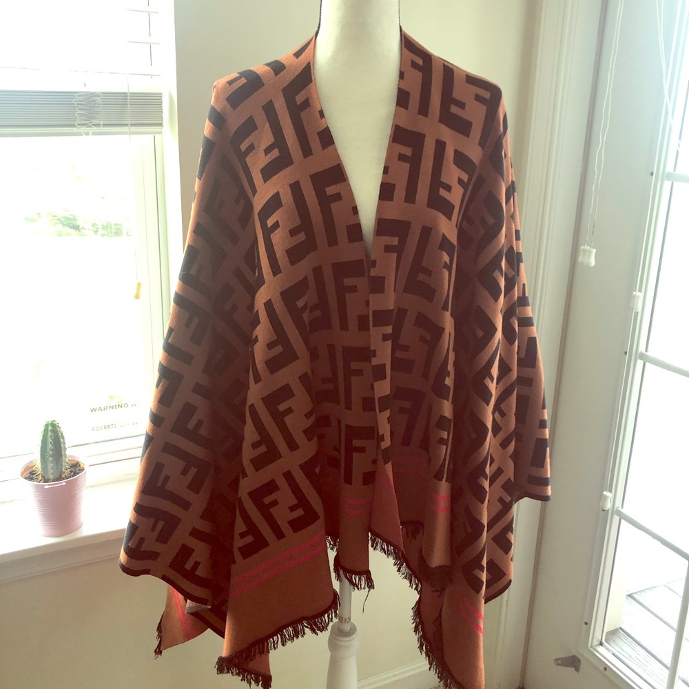 Beautiful Thick Wool Women’s Shawl Poncho Cover